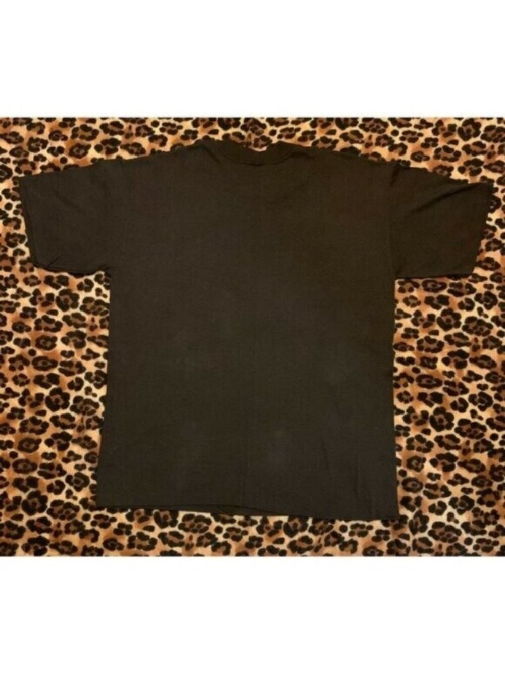 VINTAGE 1980s THE MISFITS EVILIVE CRIMSON GHOST BLACK TSHIRT Large SINGLE STITCH - Picture 5 of 8